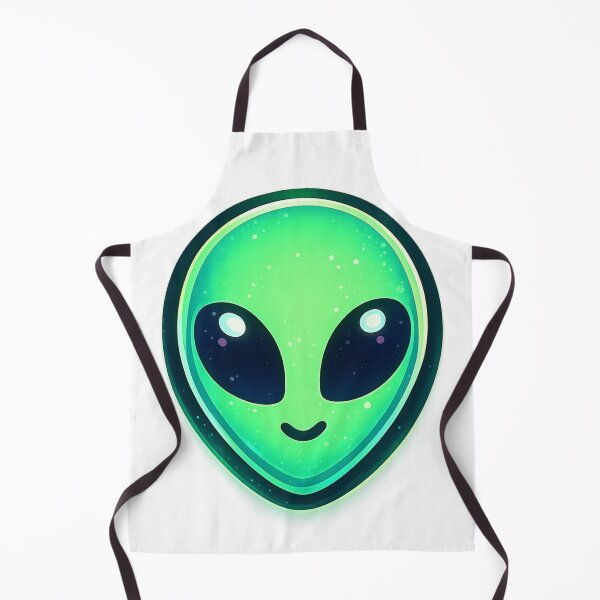 Item preview, Glowing Alien Head Design designed and sold by redsharkuk.