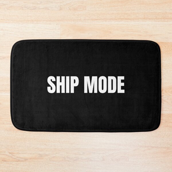 Item preview, Ship Mode (White) designed and sold by ShipCrewNation.