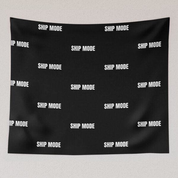 Item preview, Ship Mode (White) designed and sold by ShipCrewNation.