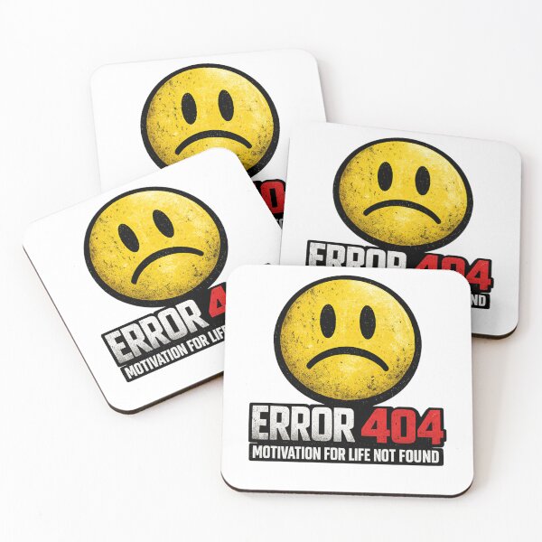 Item preview, Error 404: Motivation For Life Not Found designed and sold by redsharkuk.