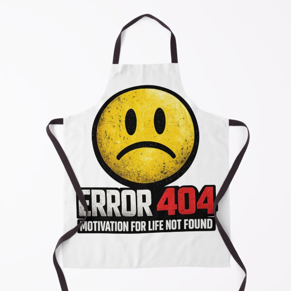 Item preview, Error 404: Motivation For Life Not Found designed and sold by redsharkuk.