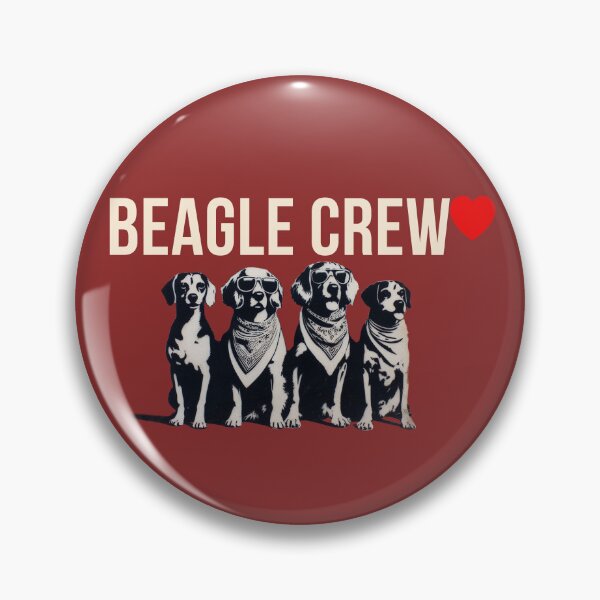 Item preview, Beagle Crew – Urban Dog Icons designed and sold by GALOGO – Art for Sighthounds & Animal Welfare.