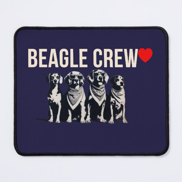 Item preview, Beagle Crew – Urban Dog Icons designed and sold by GALOGO – Art for Sighthounds & Animal Welfare.