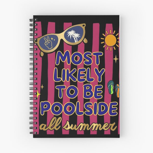 Item preview, Most Likely To Be Poolside All Summer Funny Southern Preppy designed and sold by VGAfanatic.
