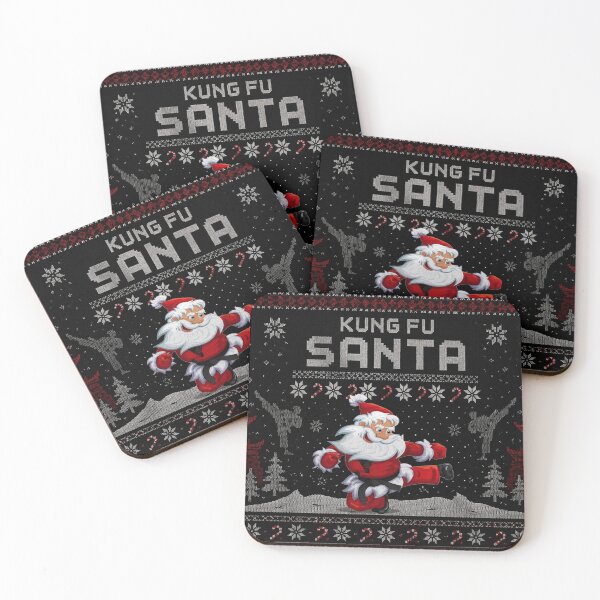 Item preview, Kung Fu Santa Holiday Warrior designed and sold by Fei Long Design Hub.