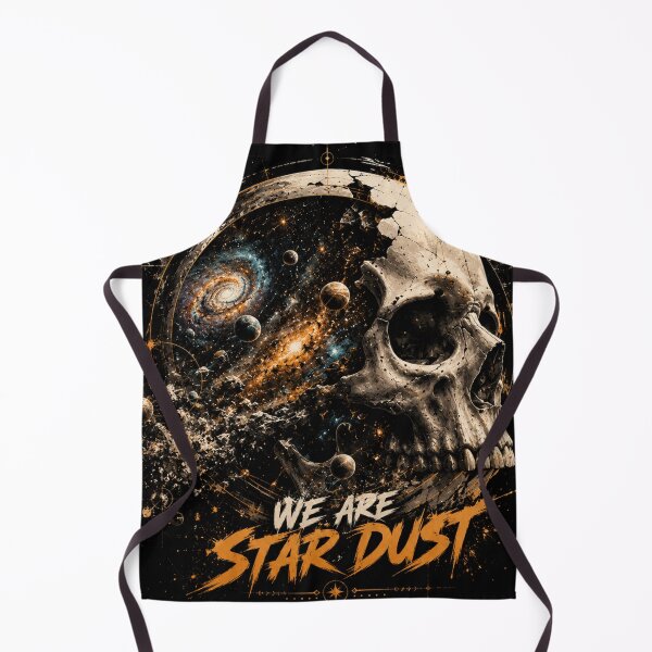 Item preview, We Are Star Dust Cosmic Skull Graphic Tee | Galaxy Universe Streetwear Art | Dark Space Aesthetic Design designed and sold by Emoji Emblems.