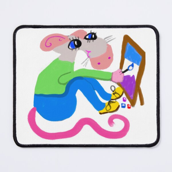 Item preview, Benjamin The Mousey Artist designed and sold by pinkyjainpan.