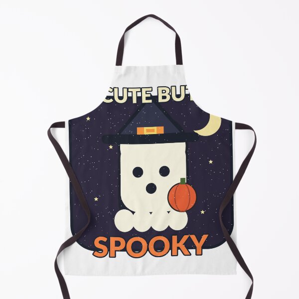 Aperçu de l'œuvre Cute But Spooky Design Fantôme Mignon Halloween créée et vendue par Cozy Oddities Studio.