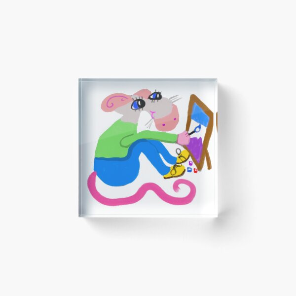 Item preview, Benjamin The Mousey Artist designed and sold by pinkyjainpan.