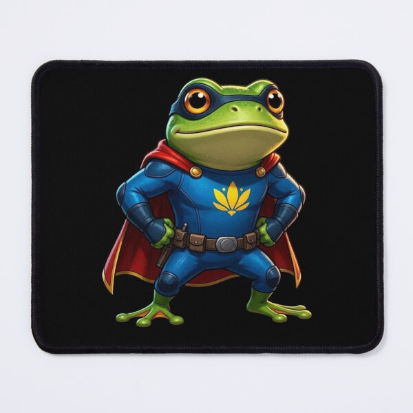 Item preview, Super Hero Frog designed and sold by TheEndDesign.