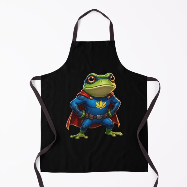 Item preview, Super Hero Frog designed and sold by TheEndDesign.