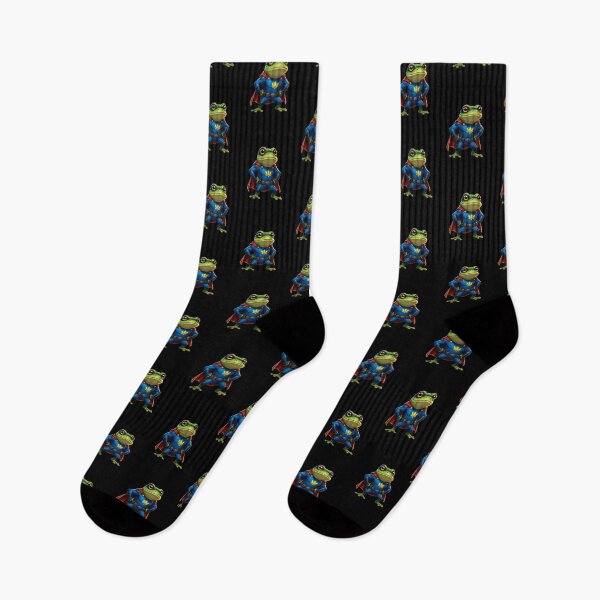 Item preview, Super Hero Frog designed and sold by TheEndDesign.