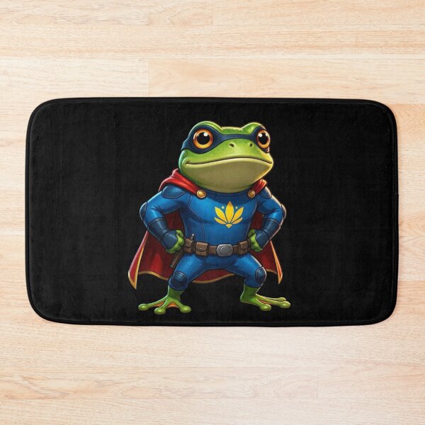 Item preview, Super Hero Frog designed and sold by TheEndDesign.