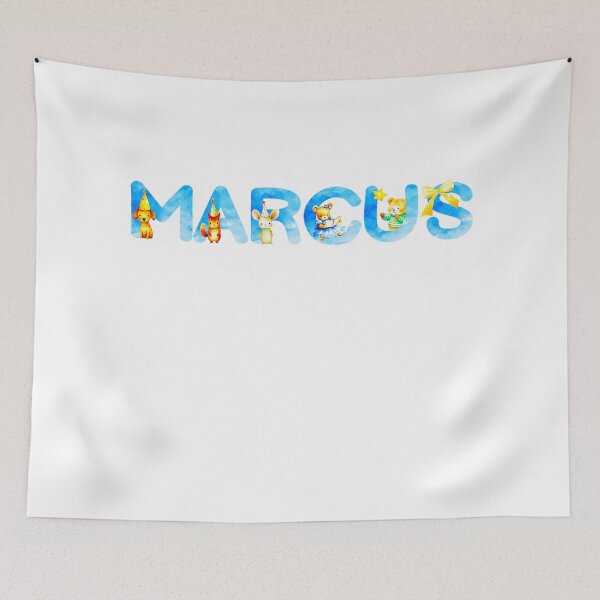 Item preview, DREAMLITNAMES COLLECTION – ✨ MARCUS ✨ – Cute Storybook Dream Animals designed and sold by WheelieGdArt.