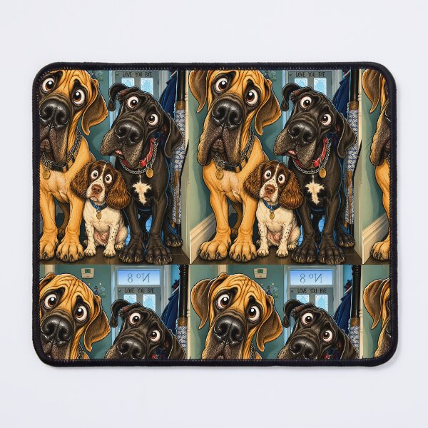 Item preview, Caricature Dogs designed and sold by Digitalhome1961.