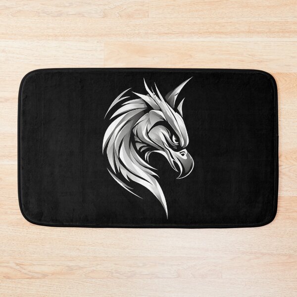 Item preview, Silver Eagle Head Sharp Geometric Wildlife Graphic designed and sold by UrbanPrts.