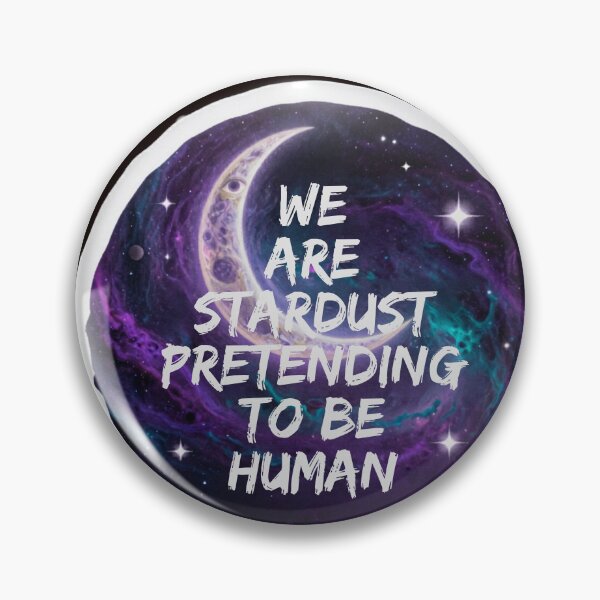 Item preview, We Are Stardust Pretending To Be Human Galaxy Art designed and sold by ANoelleART.
