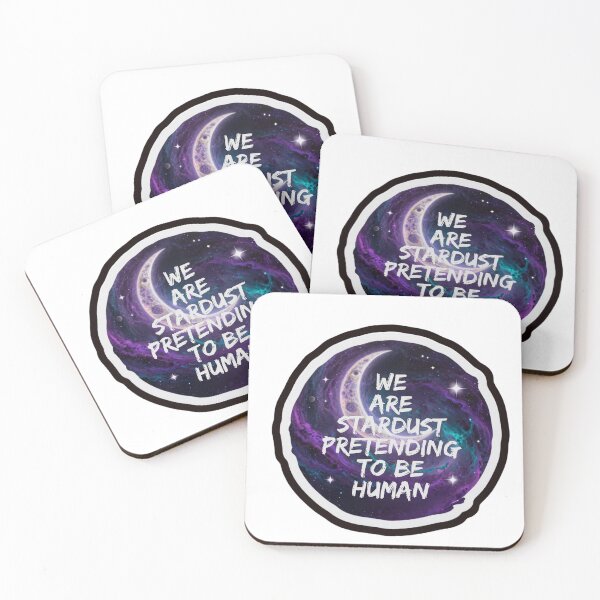 Item preview, We Are Stardust Pretending To Be Human Galaxy Art designed and sold by ANoelleART.