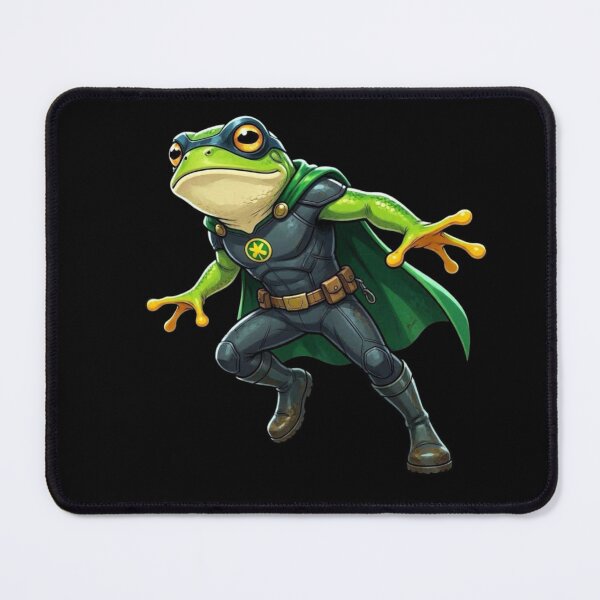 Item preview, Super Hero Frog designed and sold by TheEndDesign.