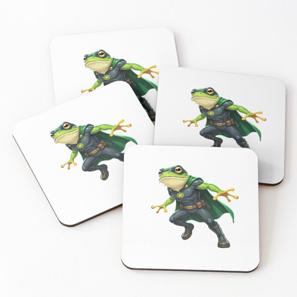 Item preview, Super Hero Frog designed and sold by TheEndDesign.