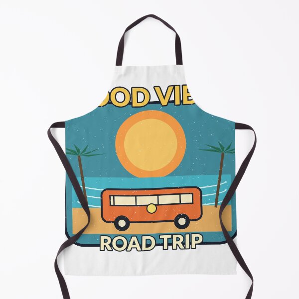 Item preview, Good Vibes Road Trip Diseño Retro De Playa Y Viajes designed and sold by Cozy Oddities Studio.