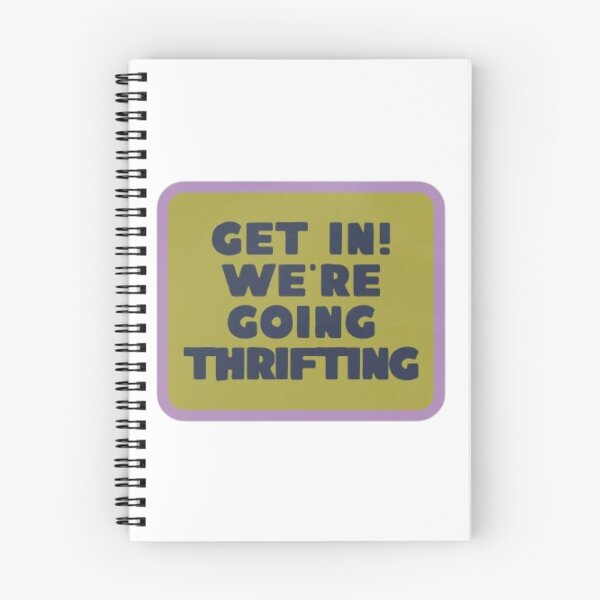 Item preview, get in! we're going thrifting designed and sold by indie cottage.