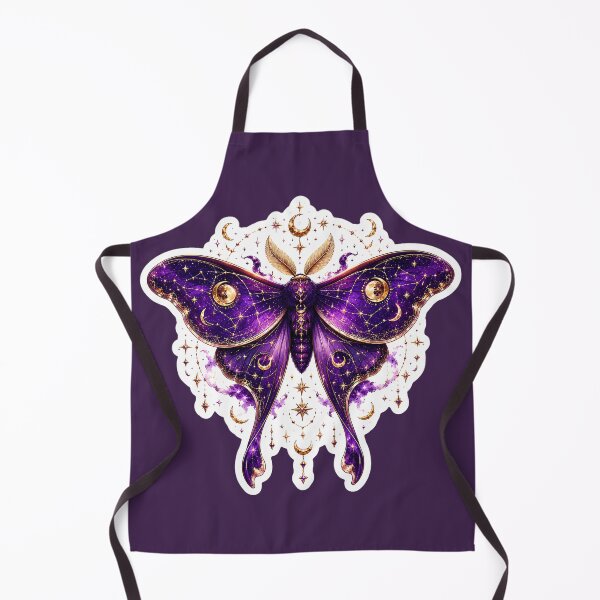 Item preview, Purple Celestial Moth Sticker designed and sold by BullesDePixels.