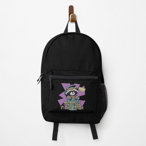 Item preview, Mentally In The Trash – Raccoon Retro Design designed and sold by tellia-kallisto.