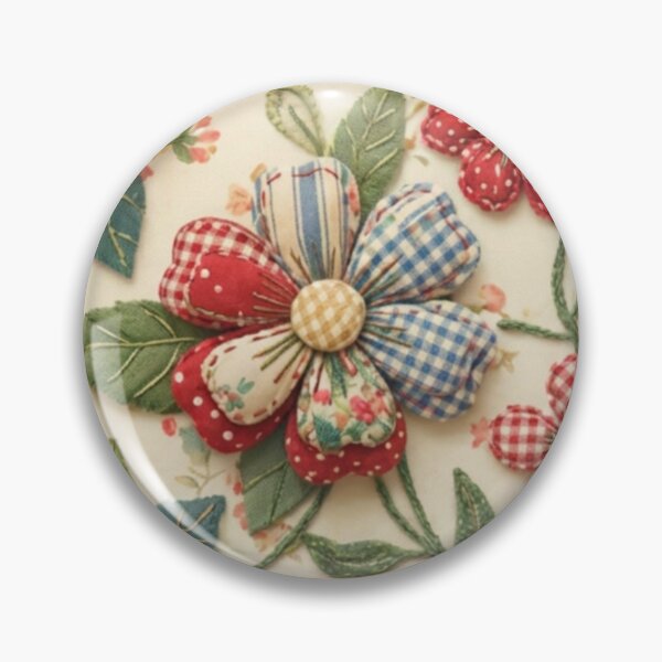 Item preview, Patchwork Flowers 3d style designed and sold by Printfantasia .
