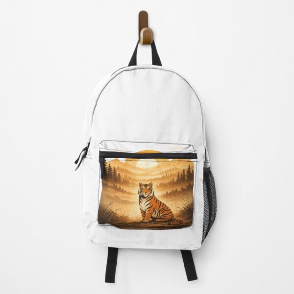 Item preview, Retro Sunset Tiger designed and sold by RetroShopSerbia.