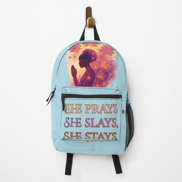 Item preview, Confident Woman Who Slays and Prays Design designed and sold by zDesigns55 LLC.
