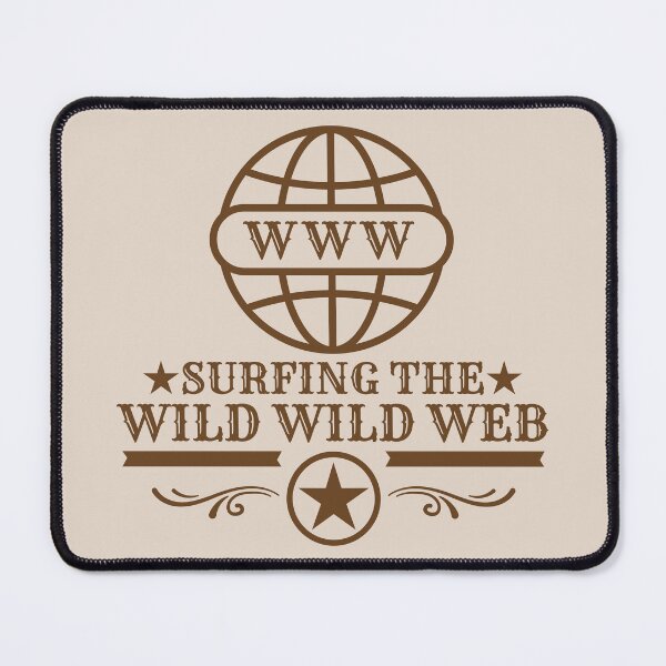 Item preview, Wild Wild Web Funny Internet Globe Retro Tech Humor Design 2 designed and sold by WordPlayStudio.
