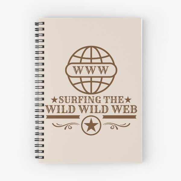 Item preview, Wild Wild Web Funny Internet Globe Retro Tech Humor Design 2 designed and sold by WordPlayStudio.