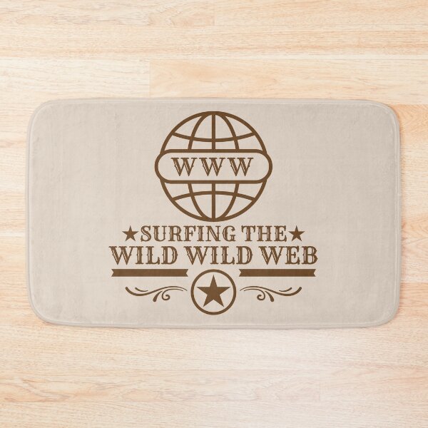 Item preview, Wild Wild Web Funny Internet Globe Retro Tech Humor Design 2 designed and sold by WordPlayStudio.