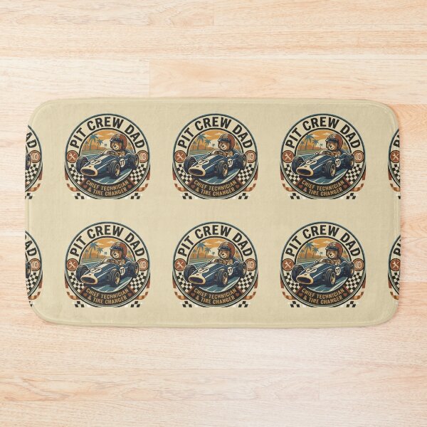 Item preview, Pit Crew Dad Sticker - Chief Technician Racing Dad Indy 500 Vinyl Decal designed and sold by Basma Designs | Funny Shirts, Stickers & Mugs.
