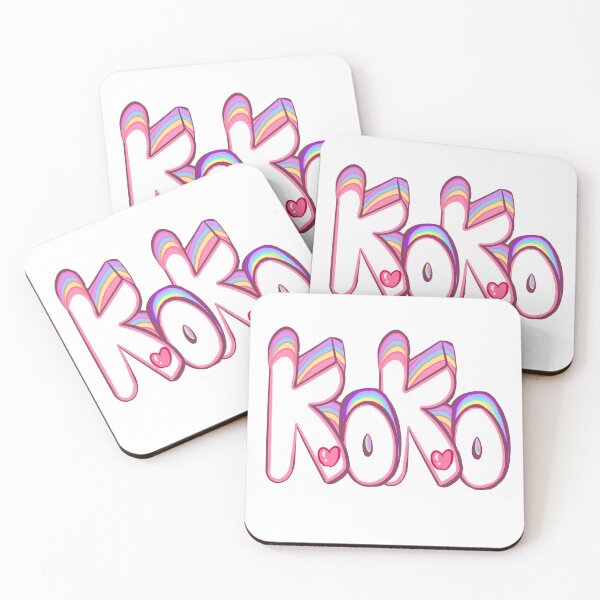 Item preview, Koko Top 10 best personalised gifts  with pastel border - Girls womens grand mother Personalized Custom name Koko designed and sold by Artonmytee.