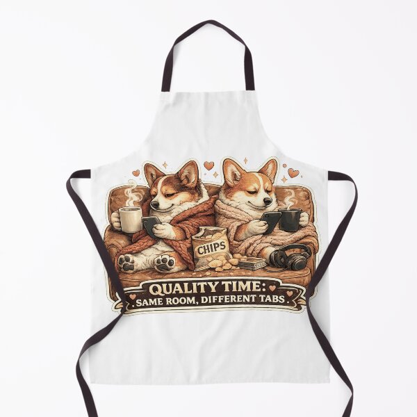 Item preview, Corgi Couple Gift Modern Relationship Anniversary Humor designed and sold by Gentlestate.