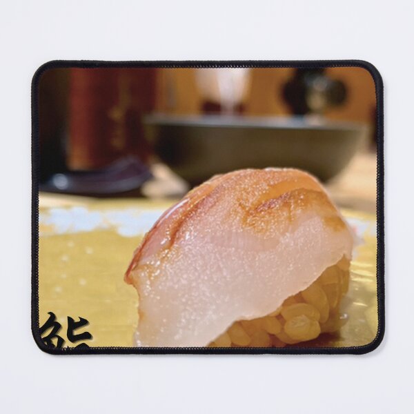 Item preview, Japanese Sushi Aburi Nigiri Gold Plate Photography designed and sold by kuishinnbou.
