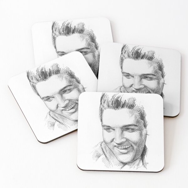 Item preview, Elvis Presley Sketch designed and sold by Dario Lo Iacono Artista.
