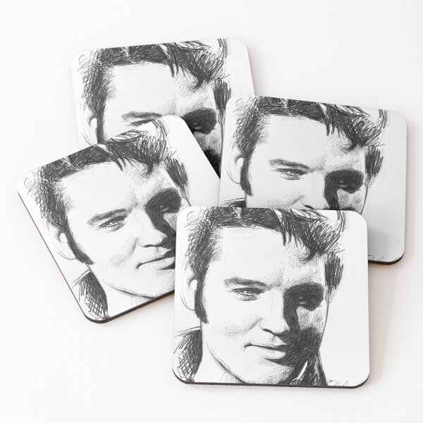 Item preview, Elvis Presley sketch n2 designed and sold by Dario Lo Iacono Artista.