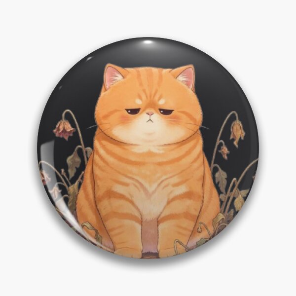 Item preview, Quiet Cozy Moment – Soft Ginger Cat Mood designed and sold by Moody Vibes Studio.