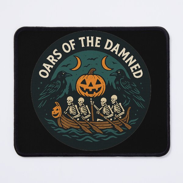 Item preview, Oars of the Damned Skeleton Viking Longship Pumpkin designed and sold by Mythborn Saga.