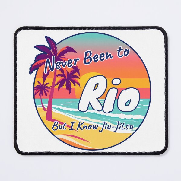 Artikelvorschau, Never Been To Rio But I Know Jiu Jitsu Funny entworfen und verkauft von RariTeesShop.