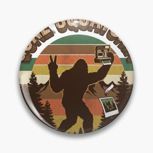 Item preview, Gone Squatchin Bigfoot Polaroid Selfie Funny Sasquatch Camping designed and sold by afarkar.
