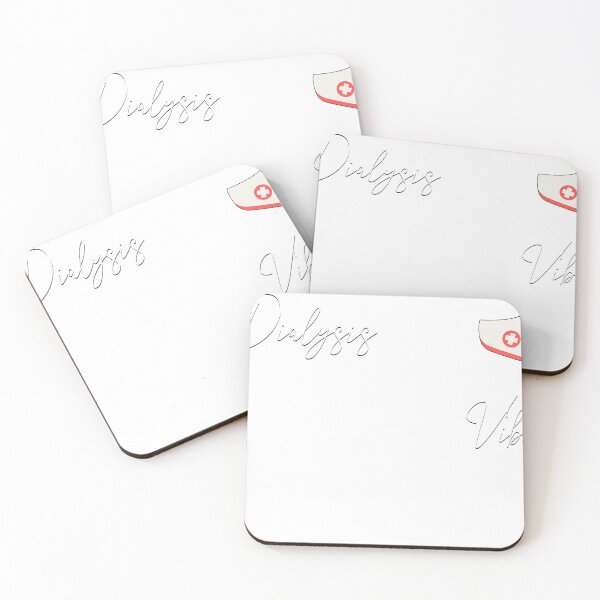 Item preview, “Dialysis Nurse Vibes - Showing Calm, Care, and Dedication every day. designed and sold by Pouls and Prints.