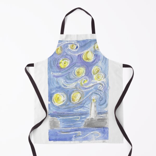 Item preview, Starry Night Donaghadee Lighthouse designed and sold by DebTheZeb.