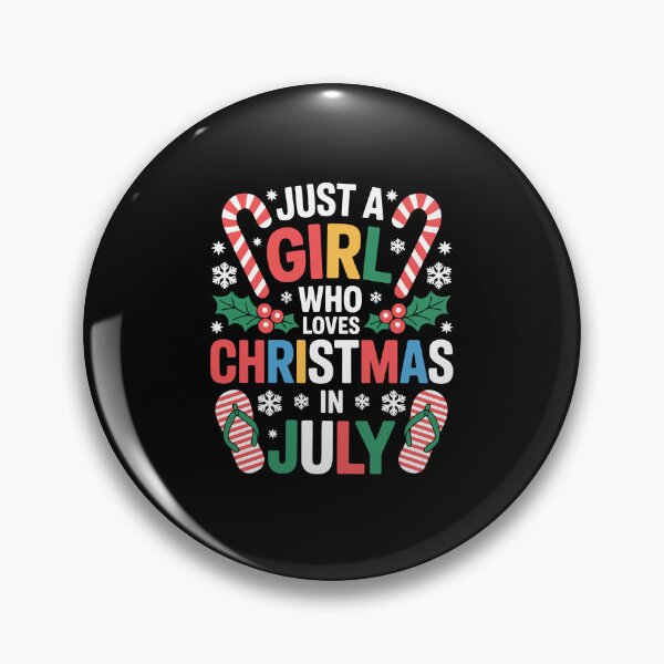 Item preview, just a girl who loves christmas in july designed and sold by jkrphoto.