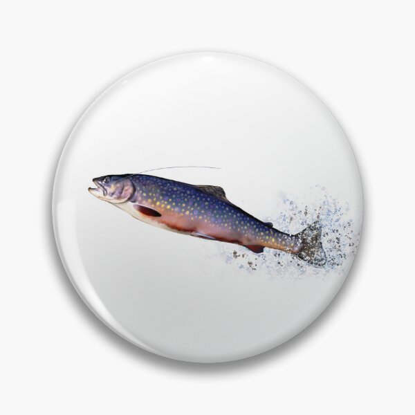 Item preview, Jumping Brook Trout designed and sold by fishinjonny.