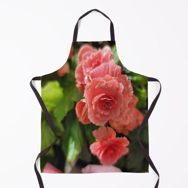 Item preview, Vibrant Pink Begonias in Full Bloom designed and sold by Isabeles Crafts.