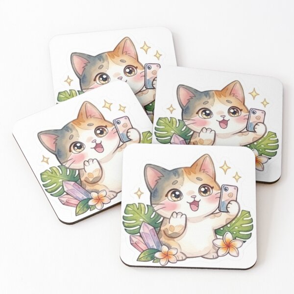Item preview, Lani Cat Taking Selfie ｜Daily Lani Collection designed and sold by LaniDigitalNook.